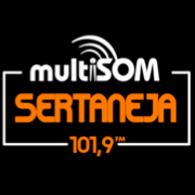 Logo da rádio Multisom Sertaneja