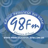 Logo da rádio Princesa do Vale FM