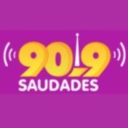 Logo da rádio Saudades FM