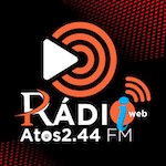 Logo da rádio Atos 2.44 FM